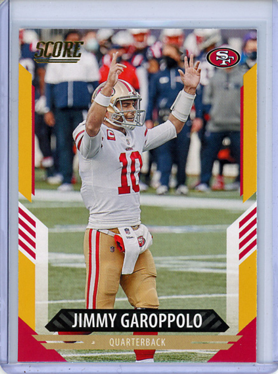 Jimmy Garoppolo 2021 Score #259 Gold