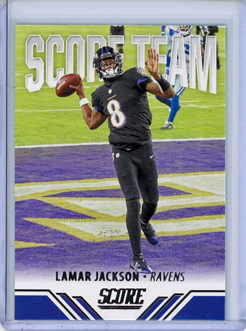 Lamar Jackson 2021 Score, Score Team #ST2