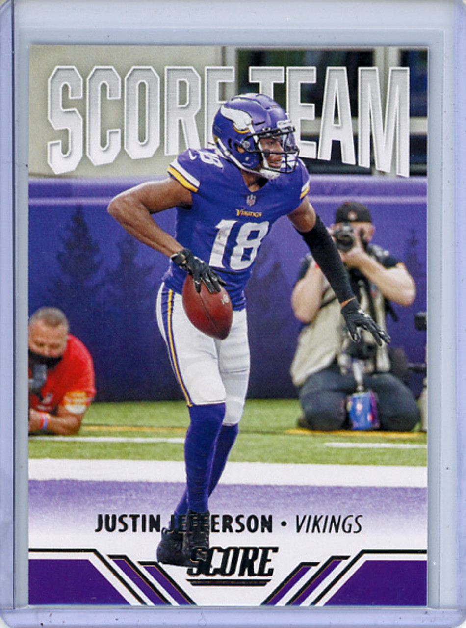 Justin Jefferson 2021 Score, Score Team #ST17