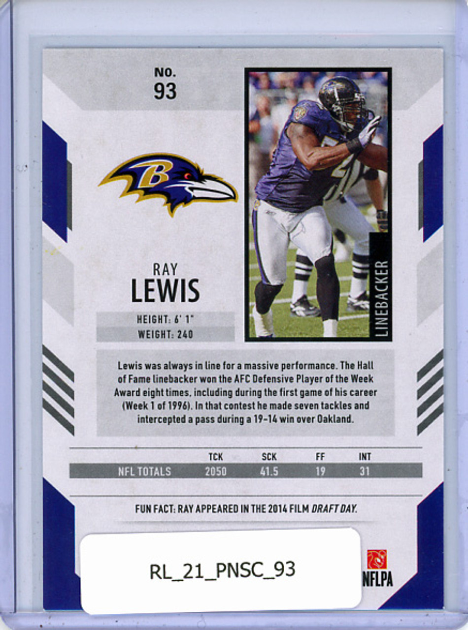 Ray Lewis 2021 Score #93