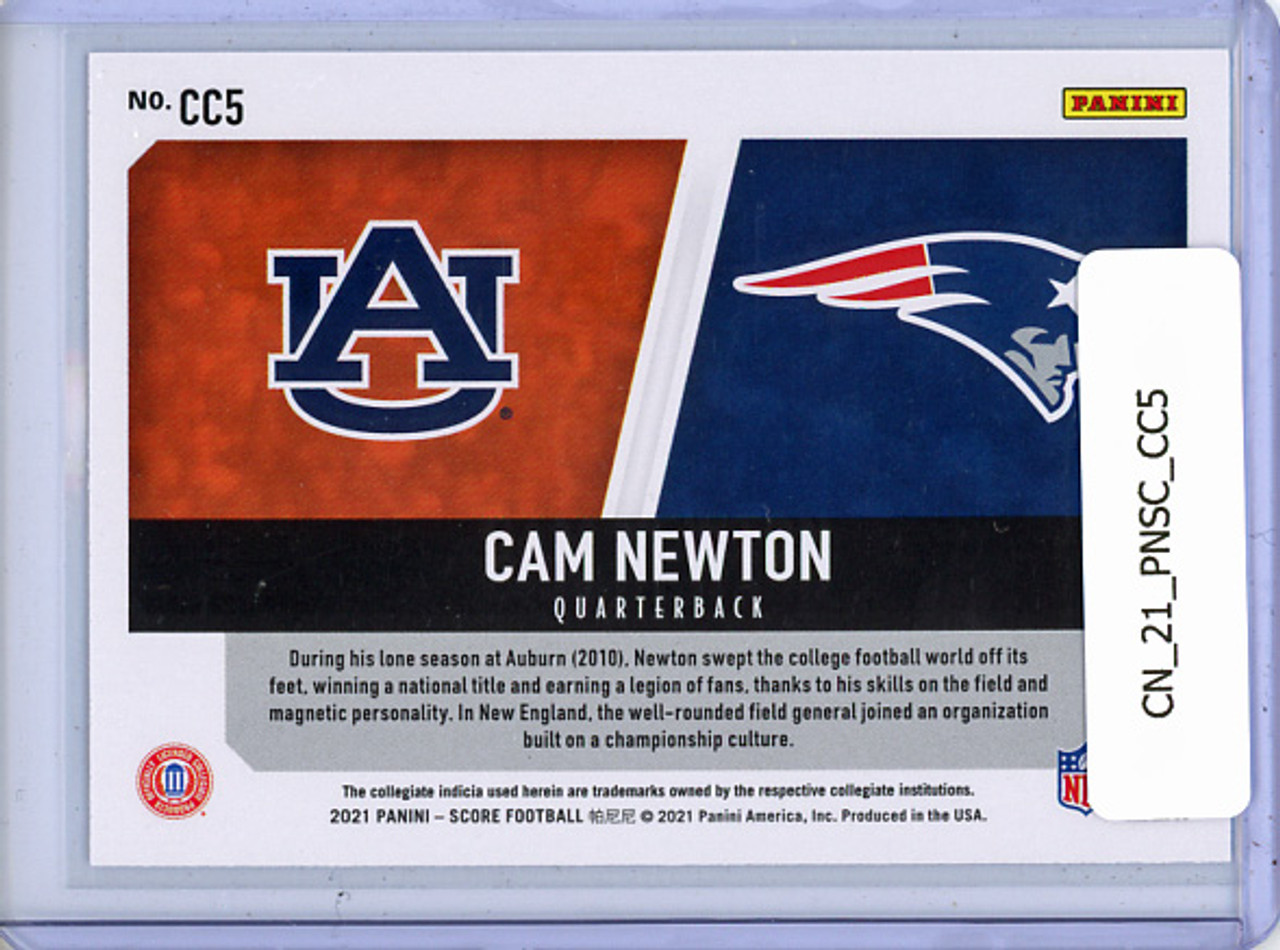 Cam Newton 2021 Score, Collegiate Champions #CC5