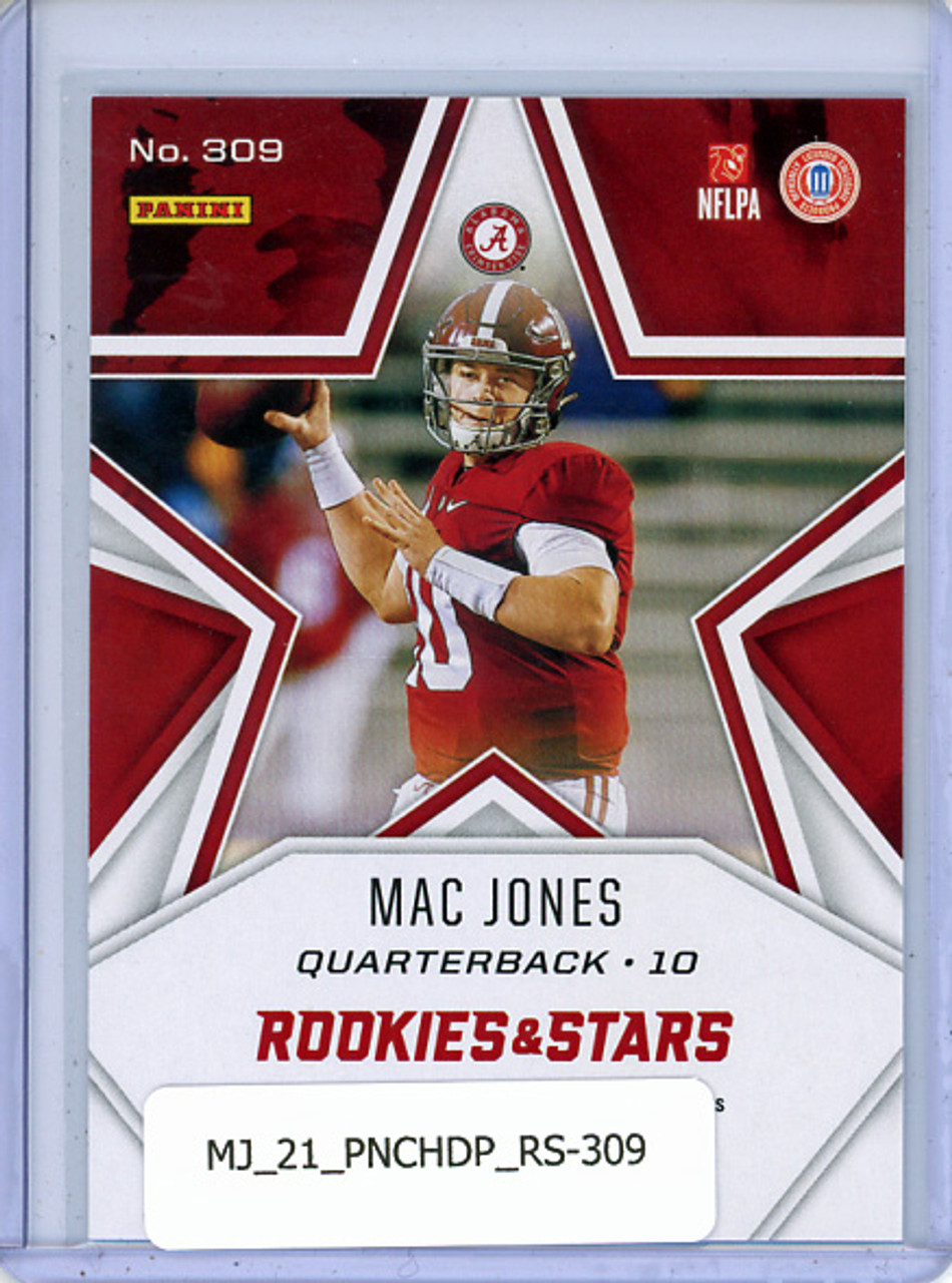 Mac Jones 2021 Chronicles Draft Picks, Rookies & Stars #309