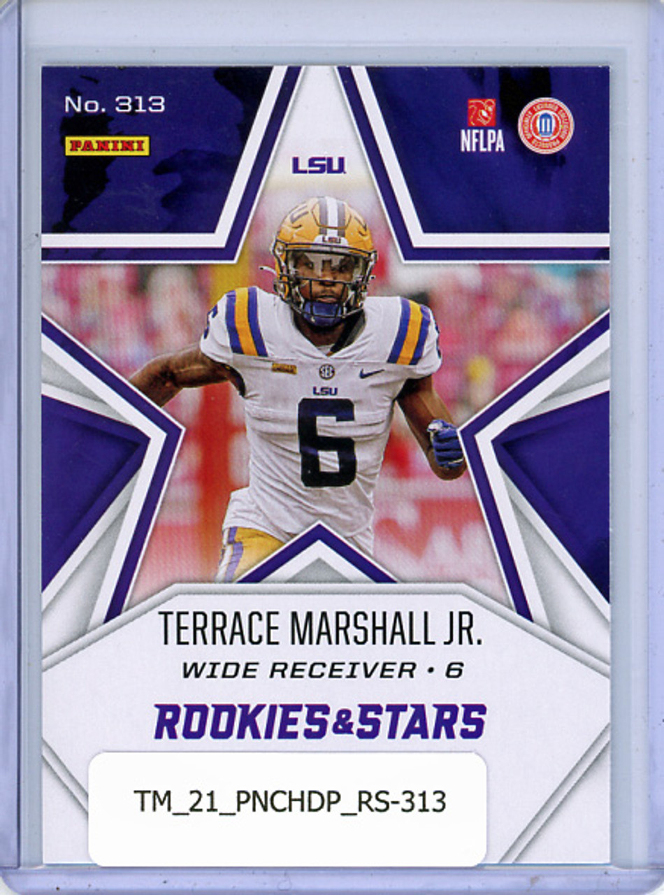 Terrace Marshall Jr. 2021 Chronicles Draft Picks, Rookies & Stars #313