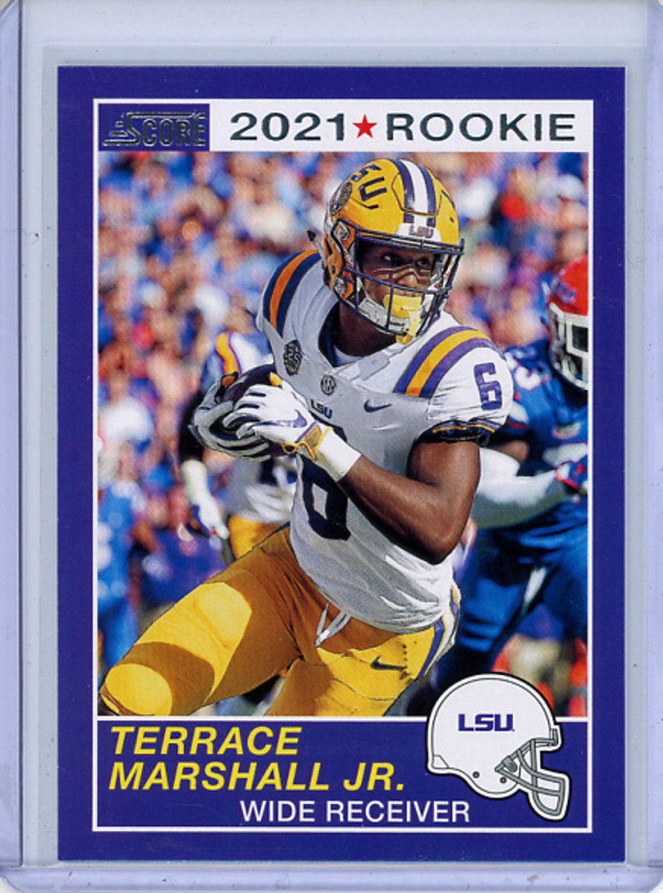 Terrace Marshall Jr. 2021 Chronicles Draft Picks, Score #70