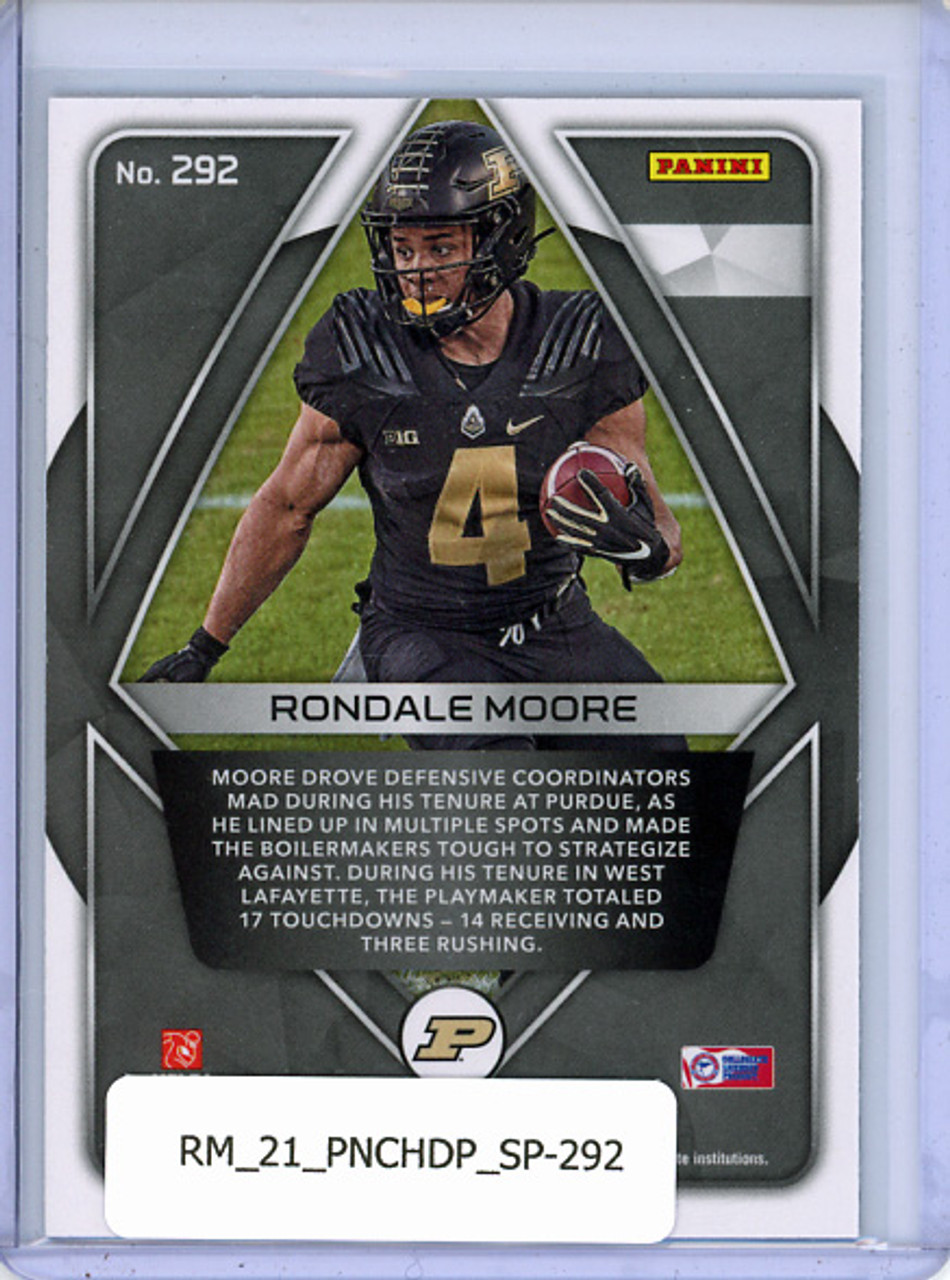 Rondale Moore 2021 Chronicles Draft Picks, Spectra #292