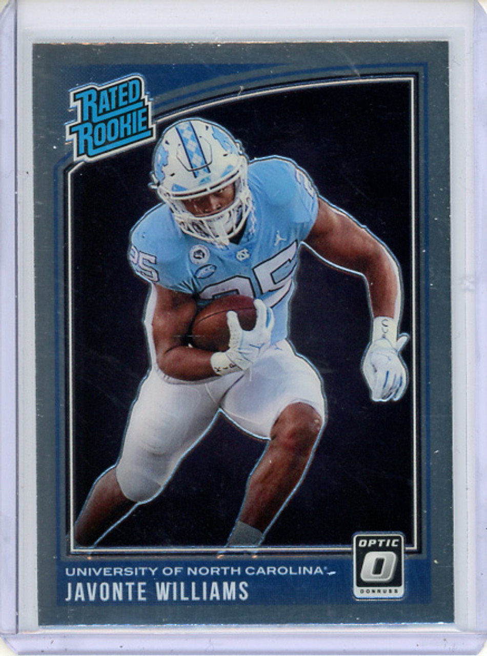 Javonte Williams 2021 Chronicles Draft Picks, Donruss Optic #217