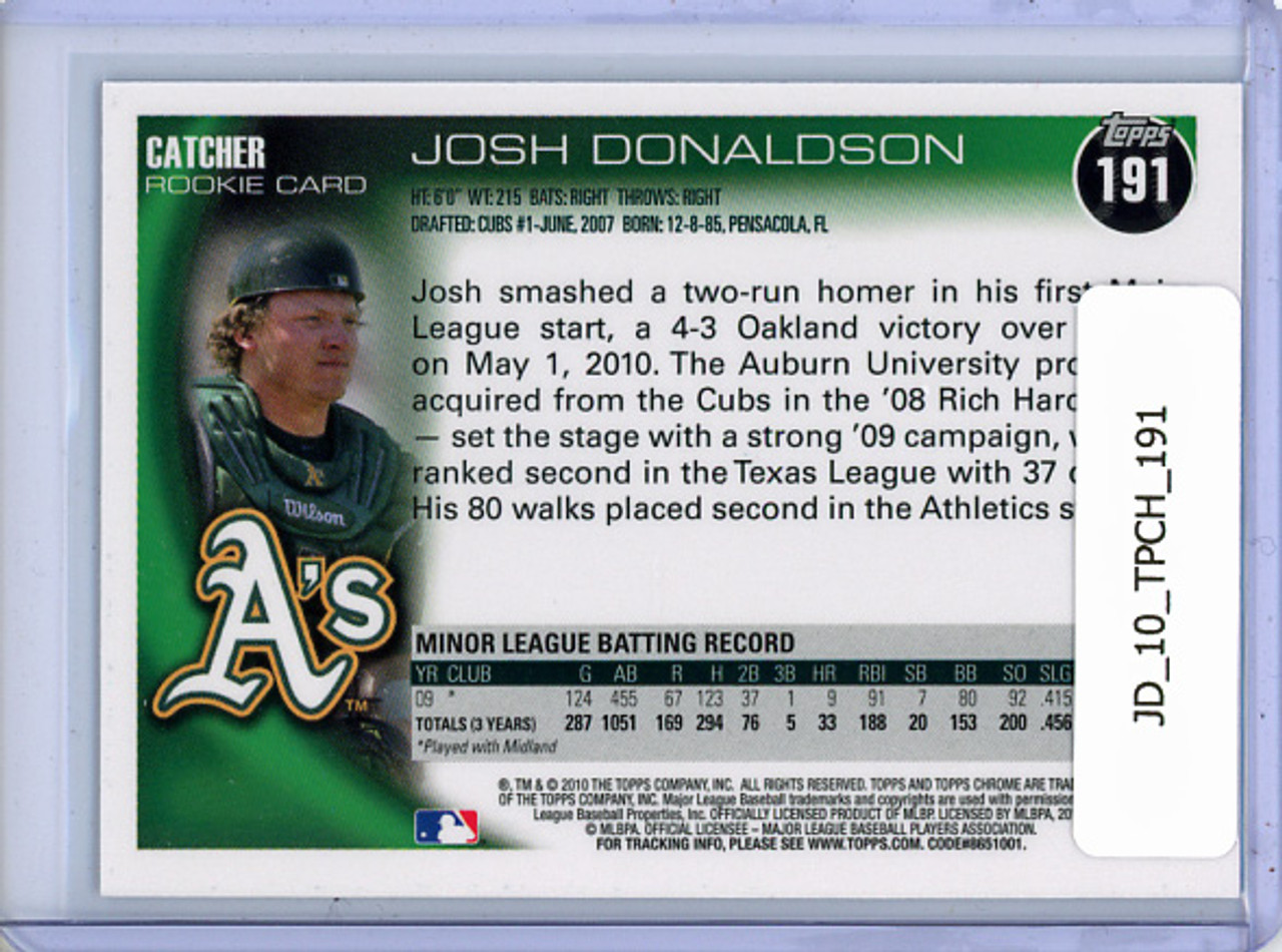 Josh Donaldson 2010 Topps Chrome #191