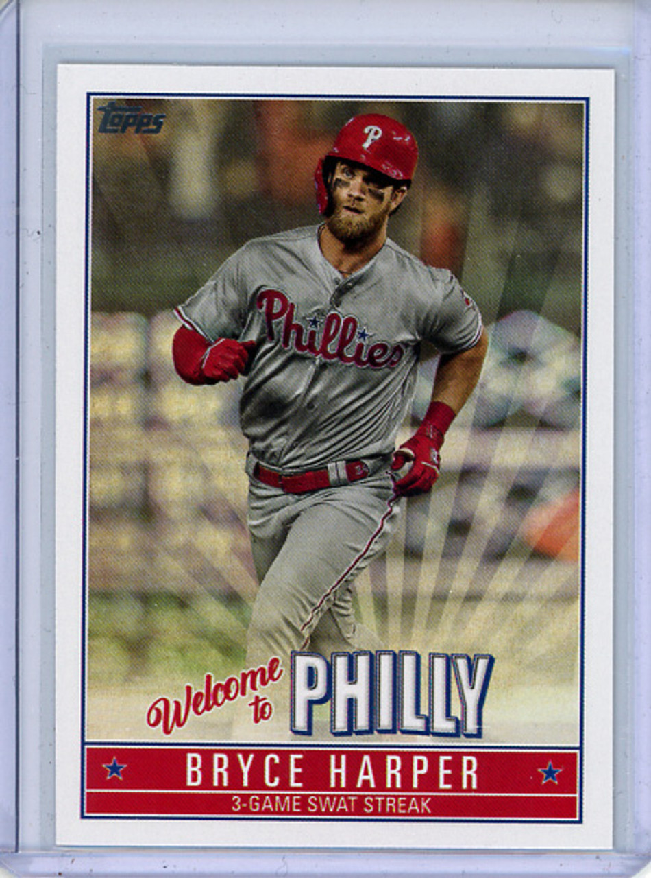 Bryce Harper 2019 Topps Update, Welcome to Philly #BH-14