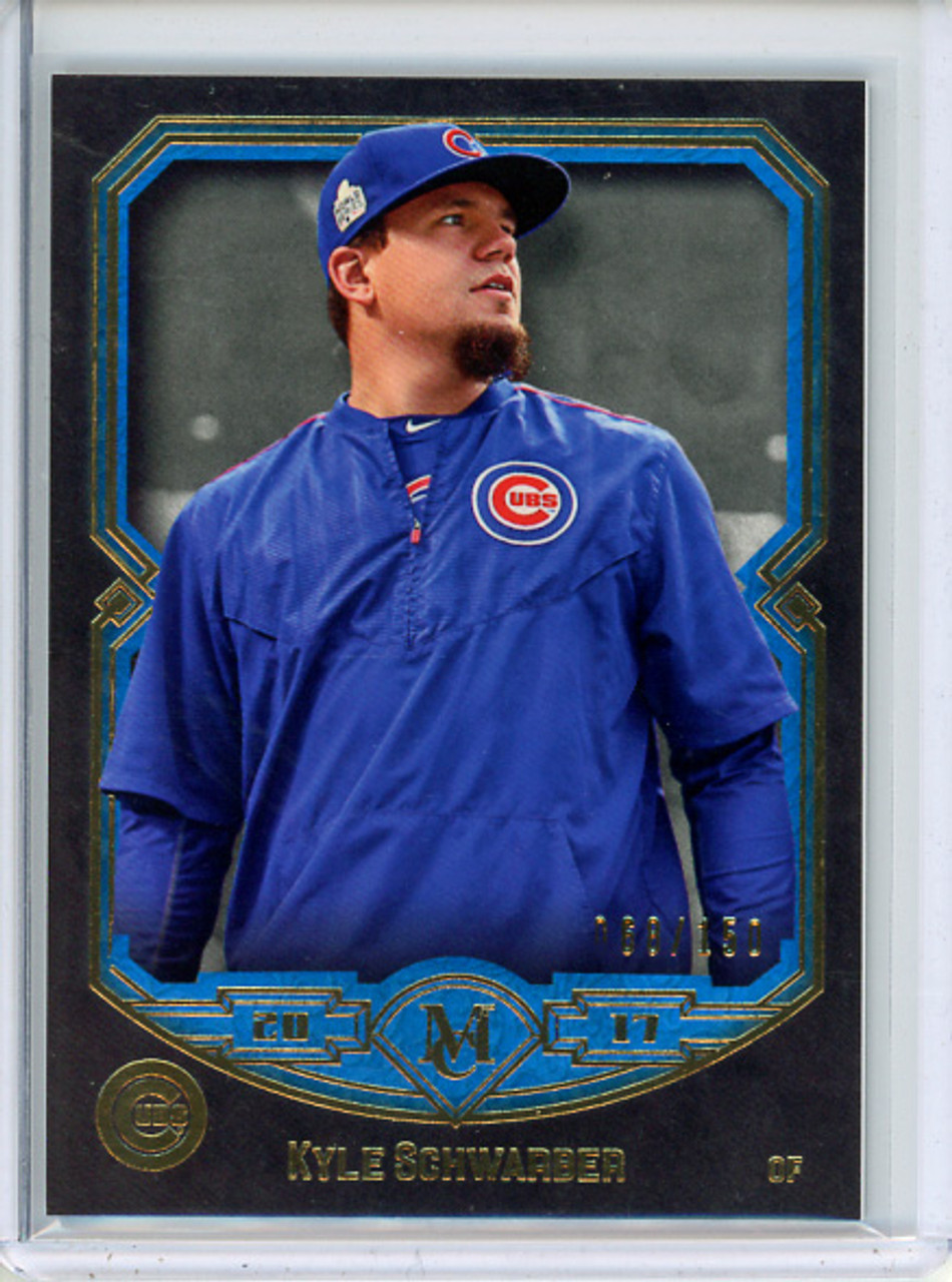 Kyle Schwarber 2017 Museum Collection #7 Blue (#068/150)