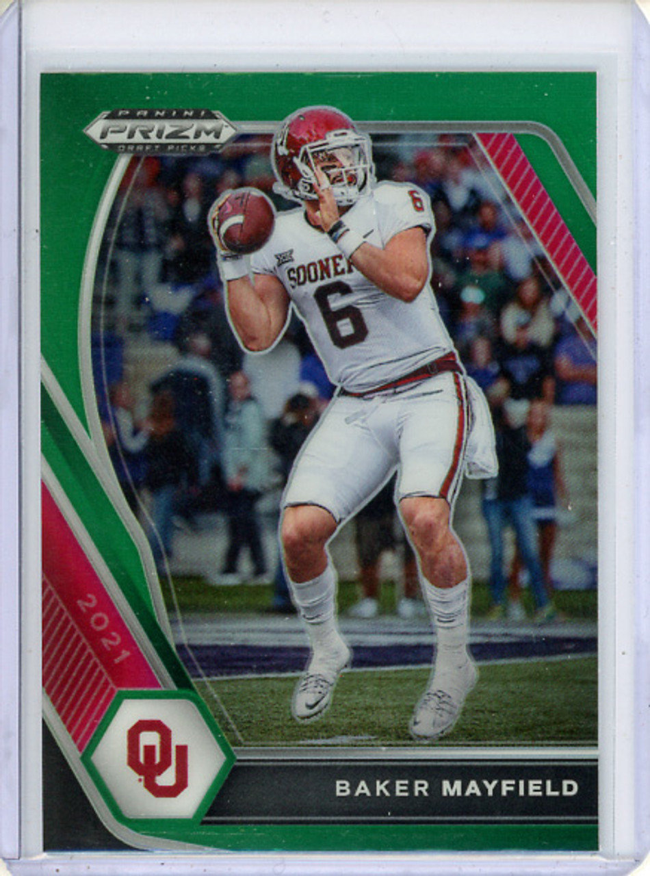 Baker Mayfield 2021 Prizm Draft Picks #25 Green