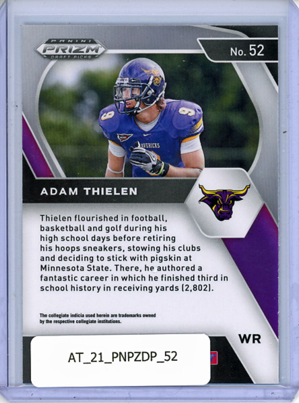 Adam Thielen 2021 Prizm Draft Picks #52