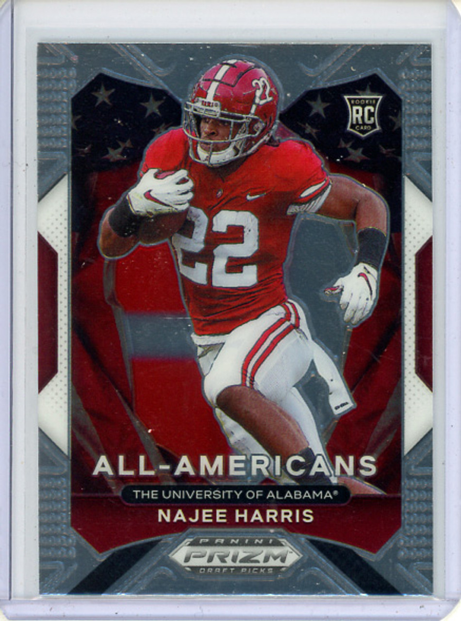 Najee Harris 2021 Prizm Draft Picks #193 All-Americans