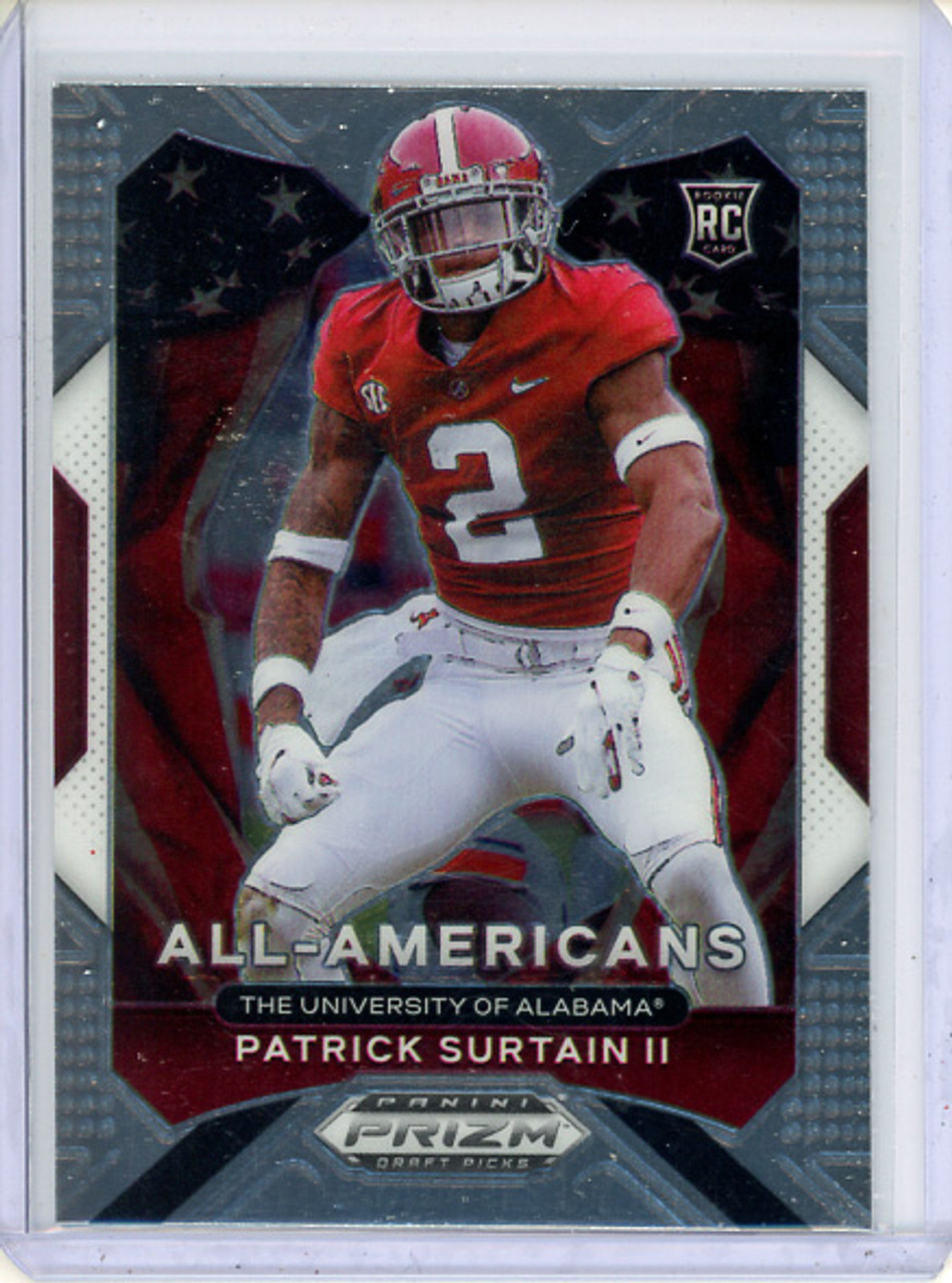 Patrick Surtain II 2021 Prizm Draft Picks #199 All-Americans