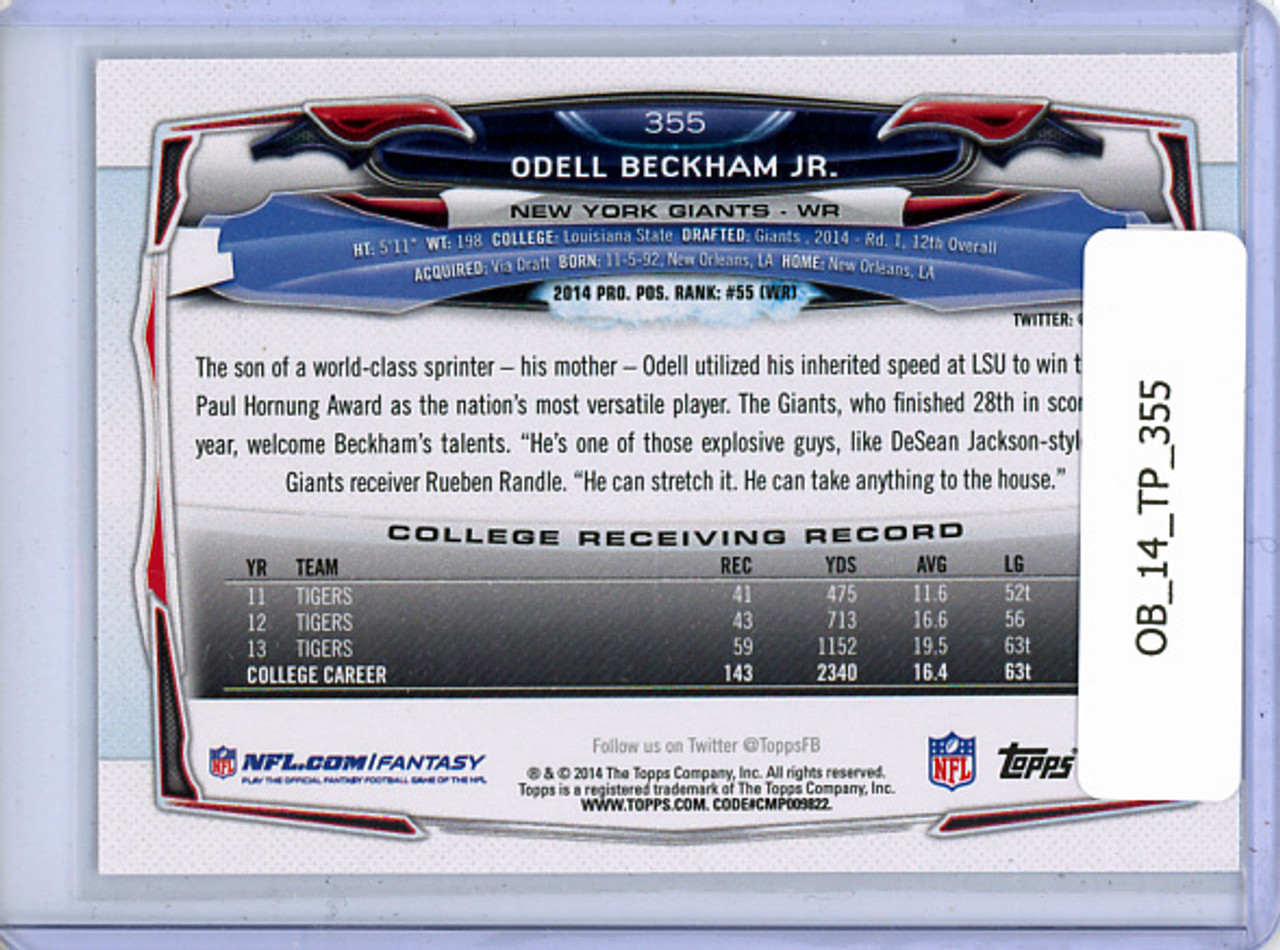 Odell Beckham Jr. 2014 Topps #355