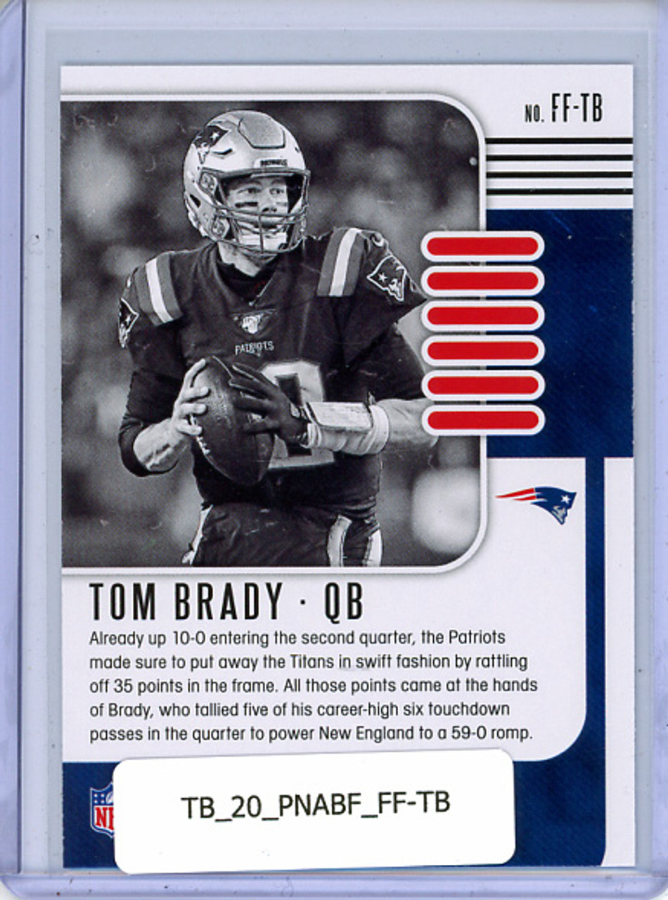 Tom Brady 2020 Absolute, Fantasy Flashback #FF-TB