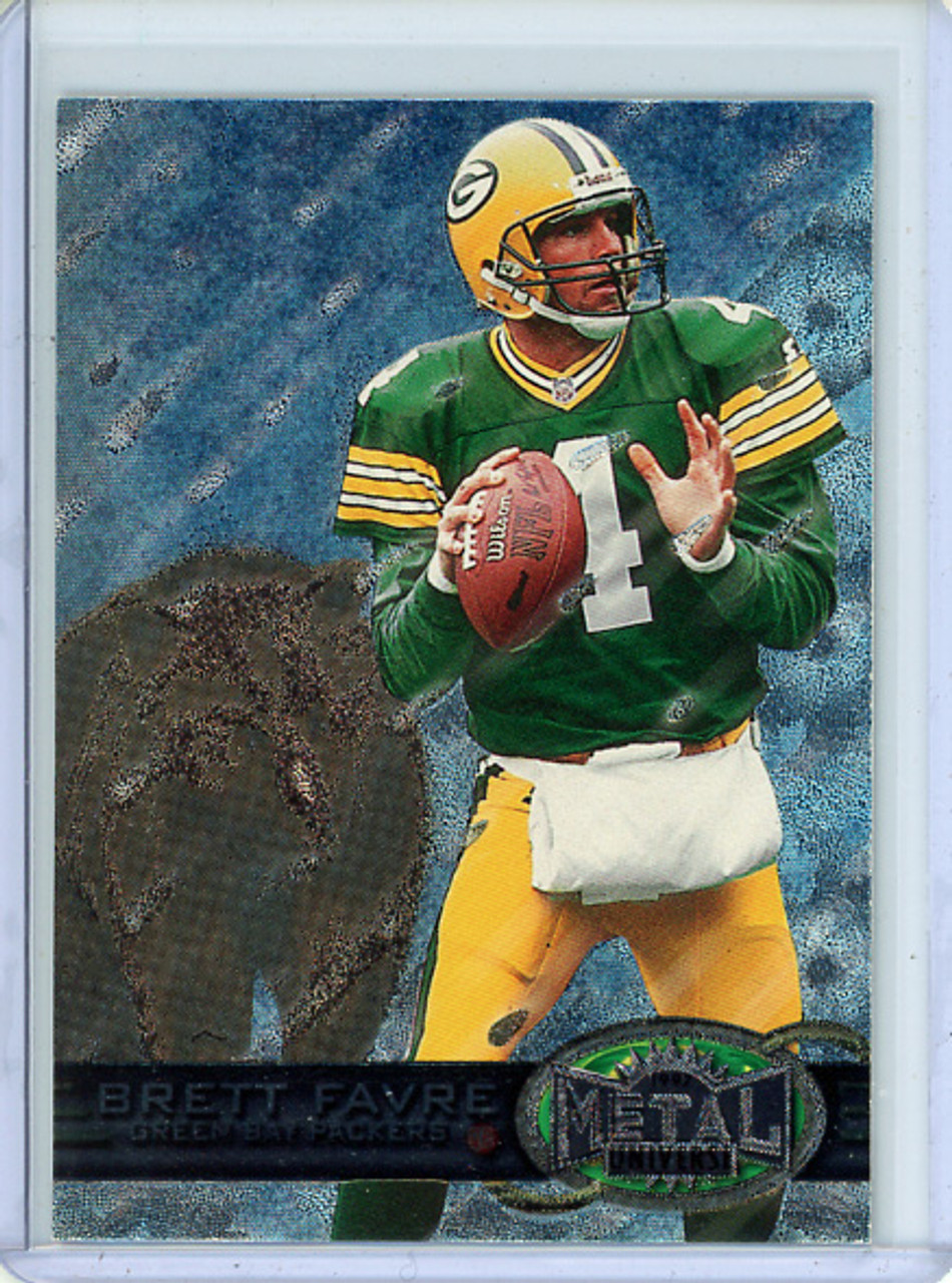 Brett Favre 1997 Metal Universe #156