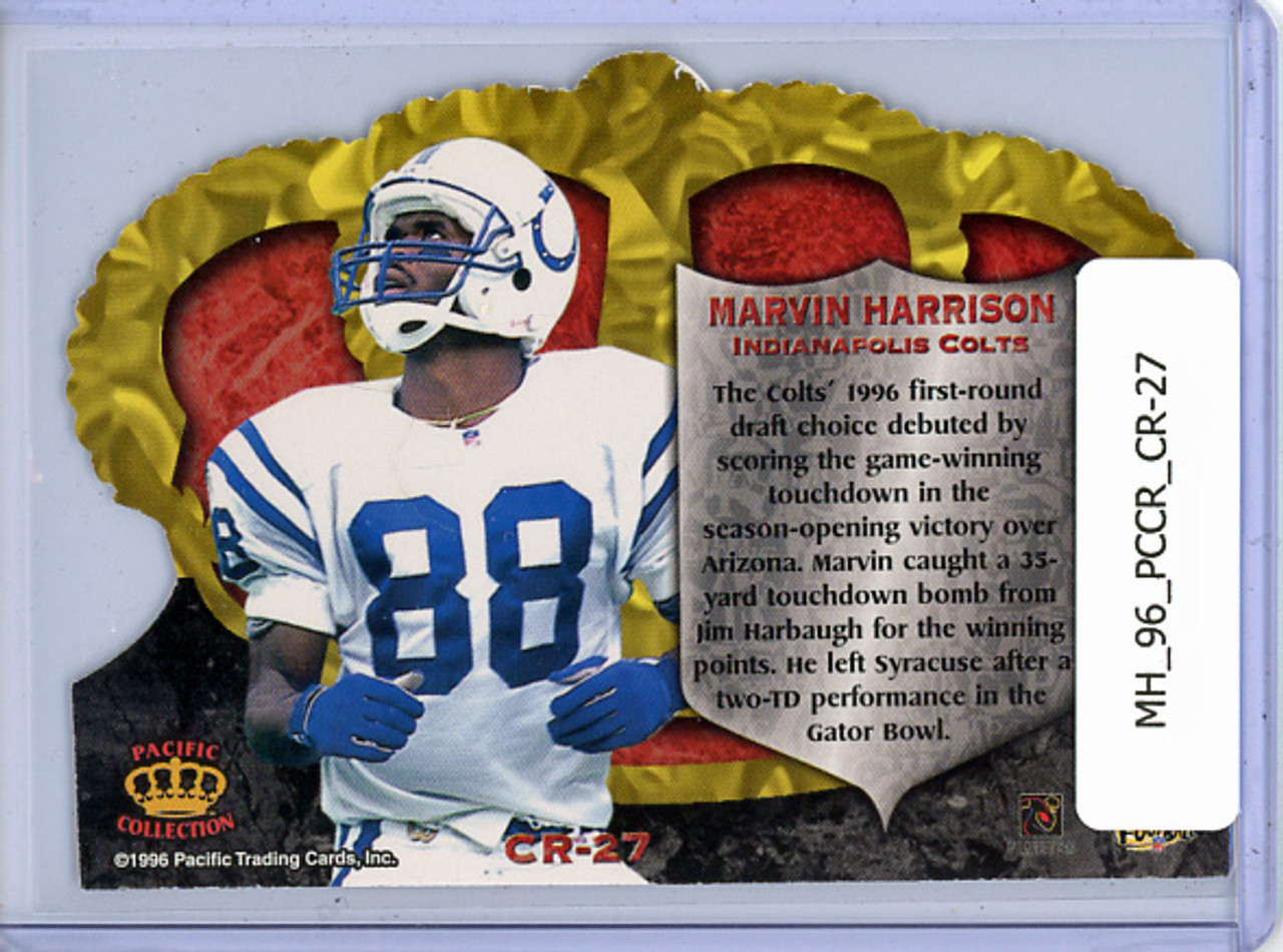 Marvin Harrison 1996 Pacific Crown Royale #CR-27