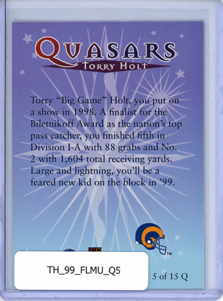 Torry Holt 1999 Metal Universe, Quasars #Q5