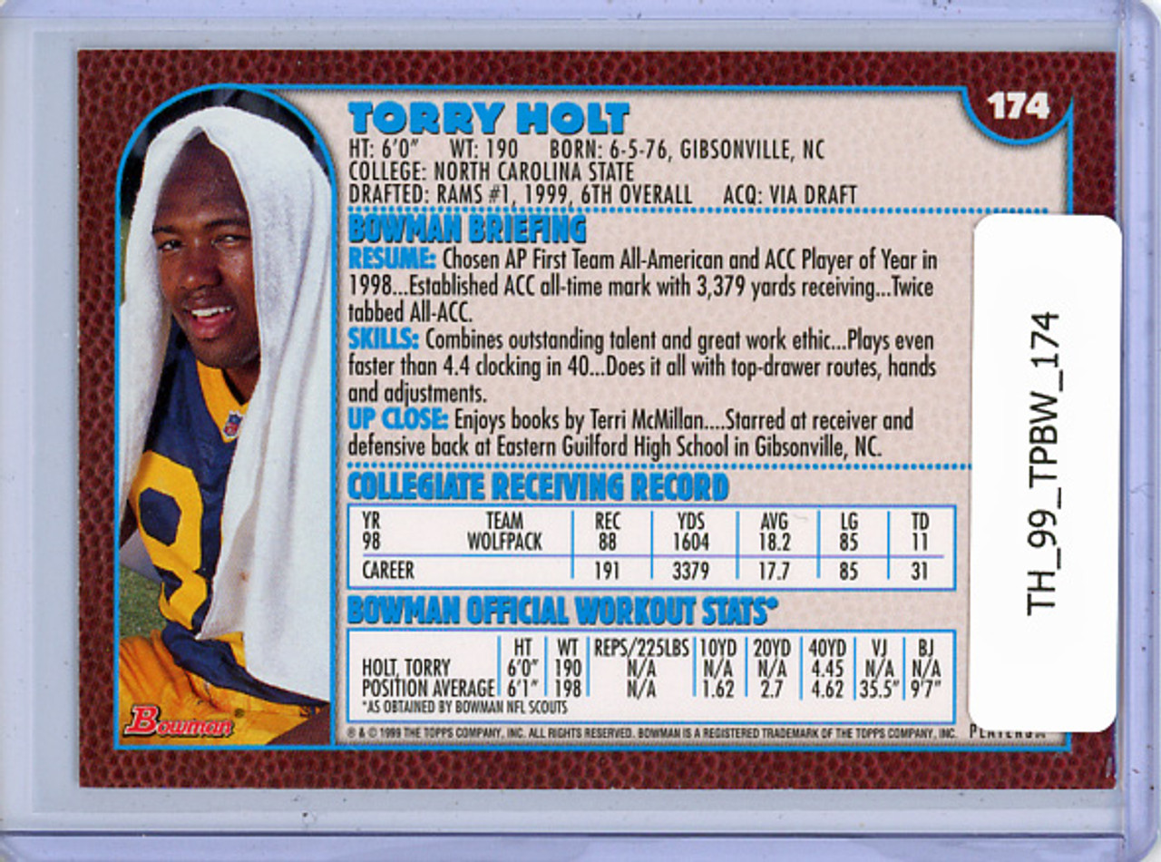 Torry Holt 1999 Bowman #174