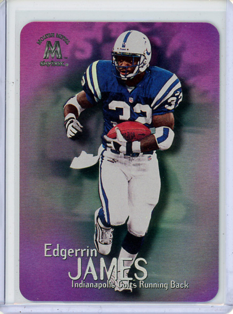 Edgerrin James 1999 Skybox Molten Metal #137