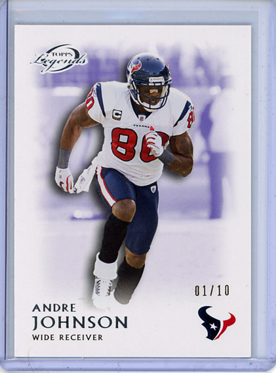 Andre Johnson 2011 Legends #52 Purple (#01/10)