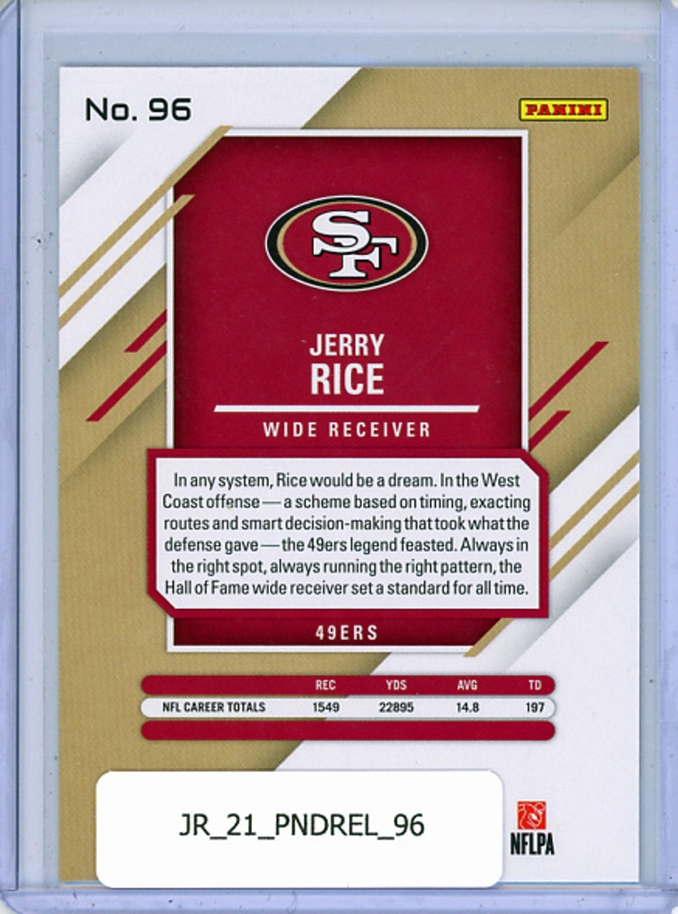 Jerry Rice 2021 Donruss Elite #96