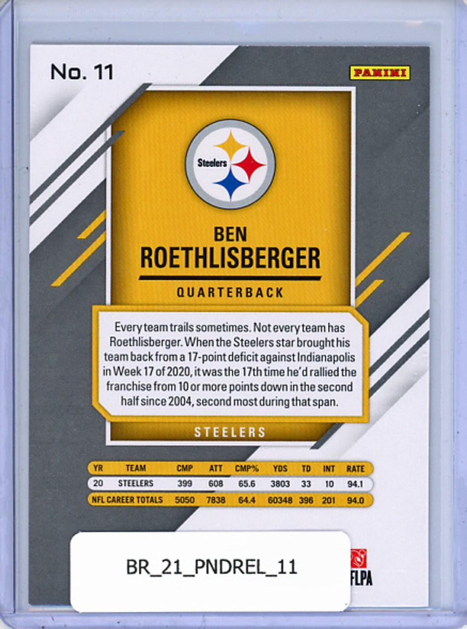 Ben Roethlisberger 2021 Donruss Elite #11