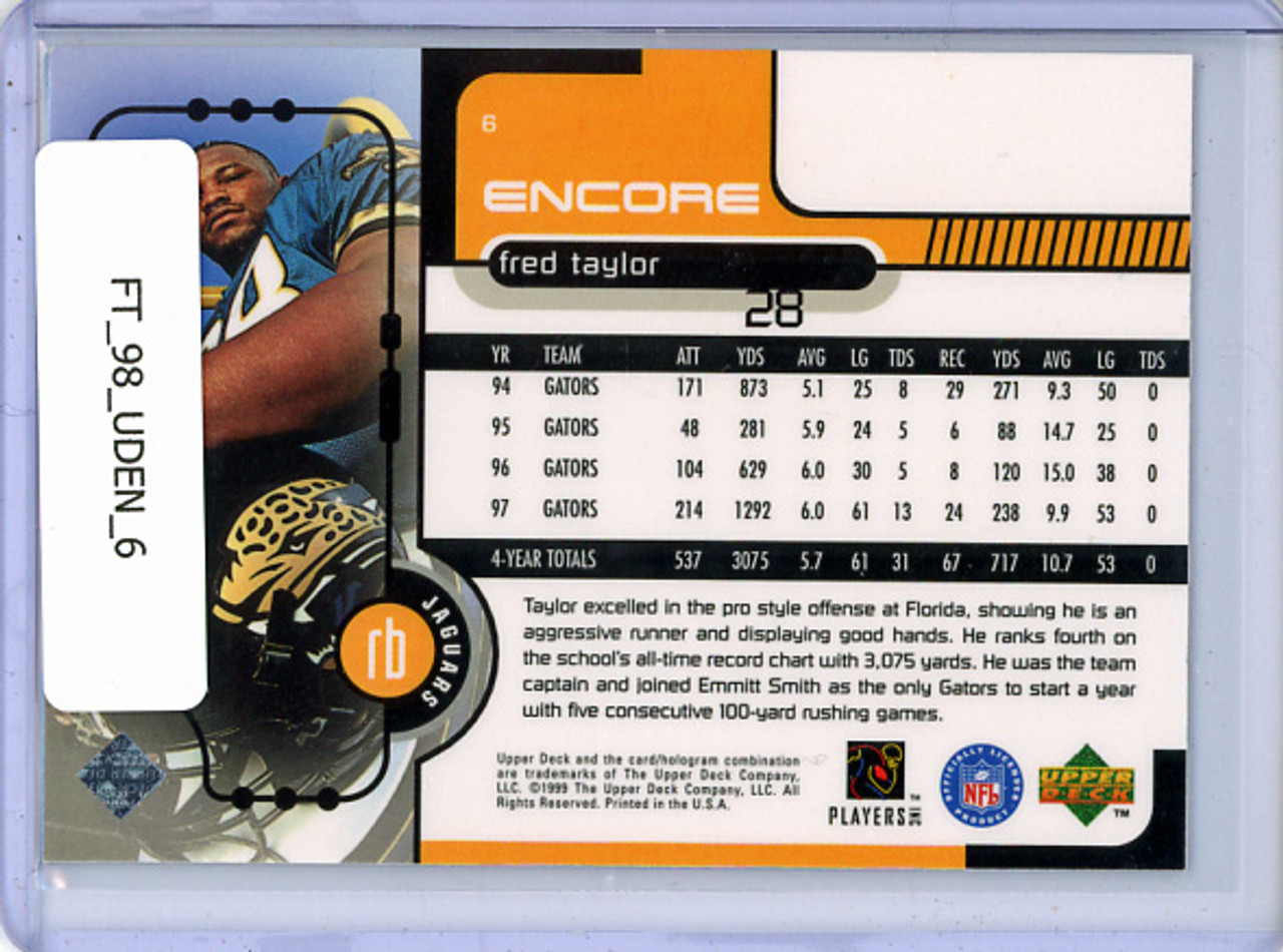 Fred Taylor 1998 Encore #6