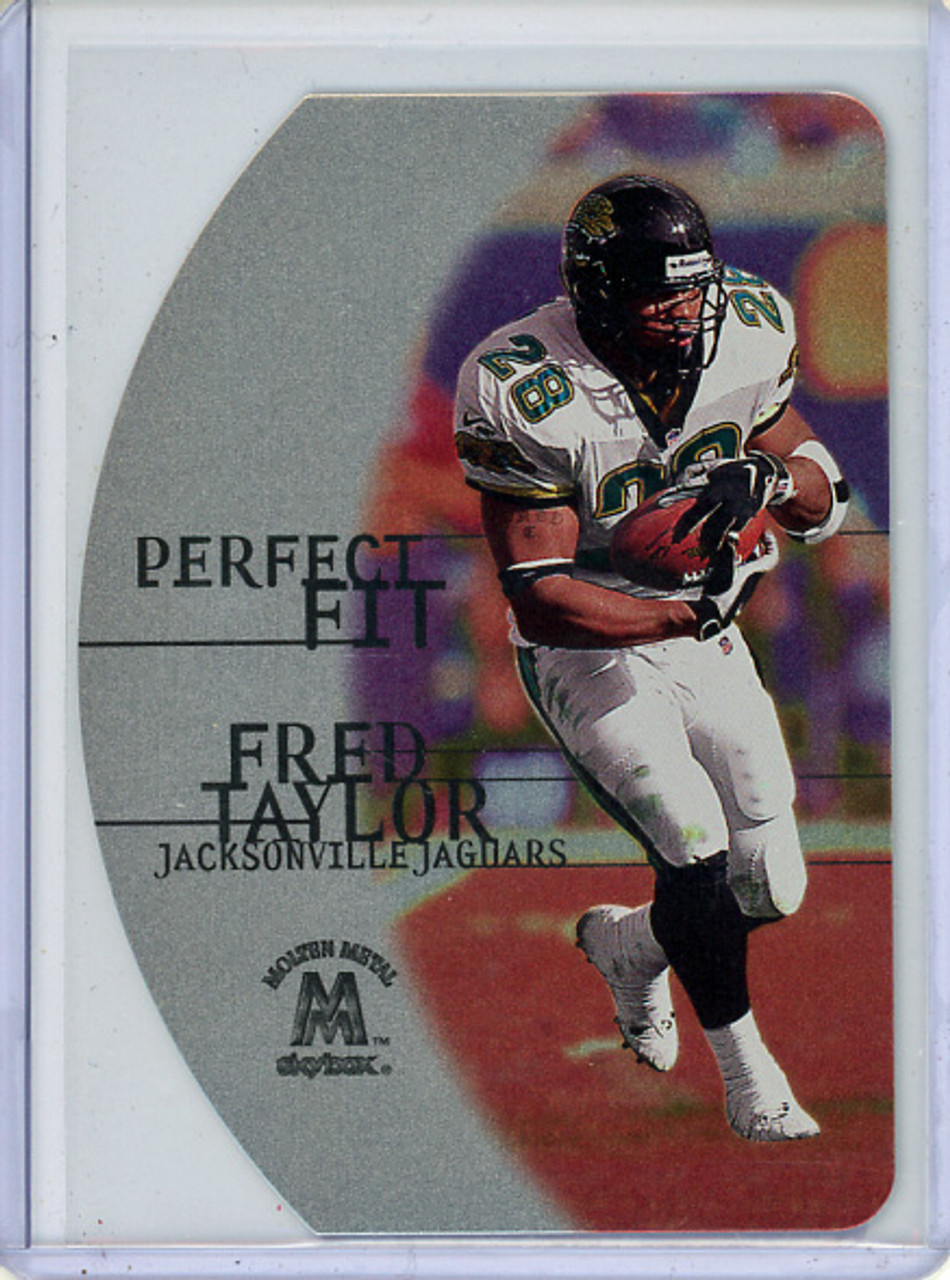Fred Taylor 2000 Skybox Molten Metal, Perfect Fit #PF6