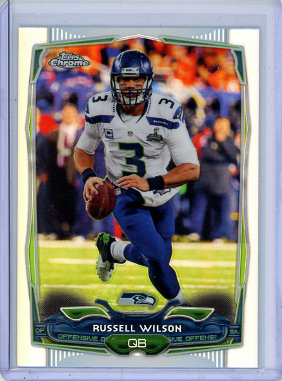 Russell Wilson 2014 Topps Chrome #102 Refractors