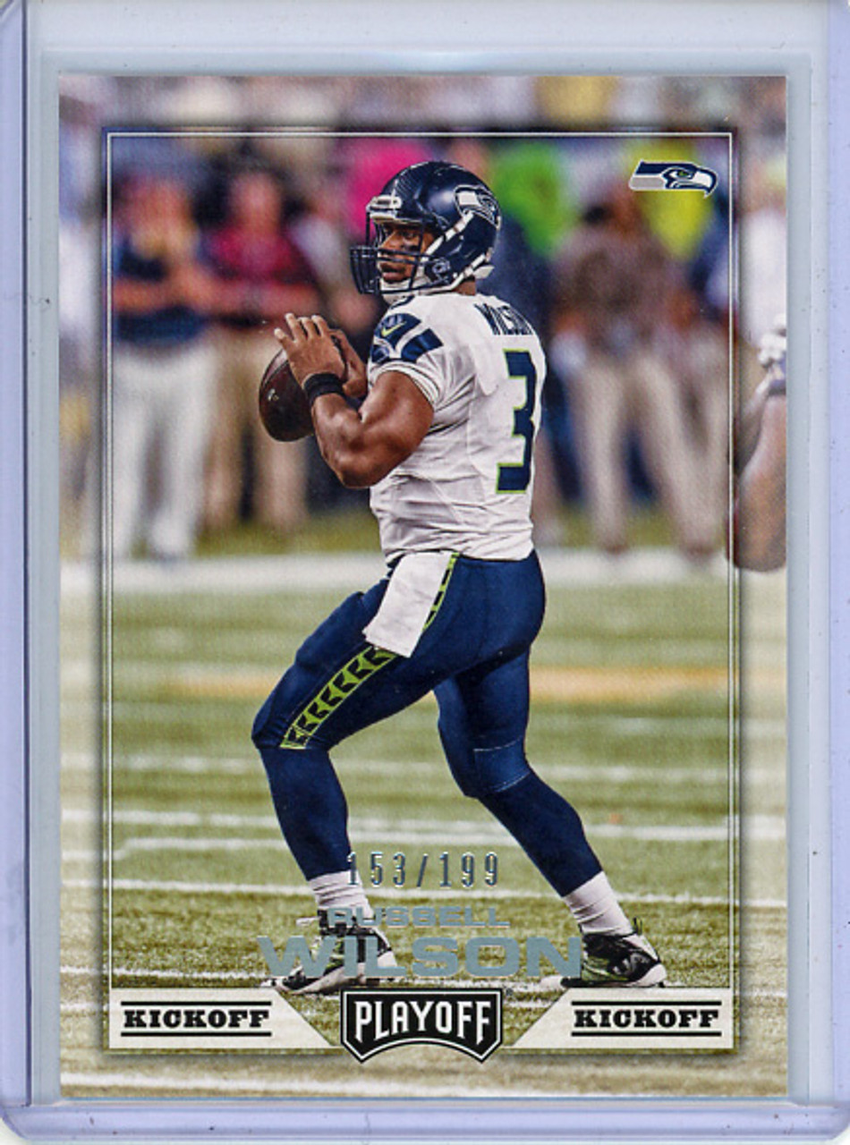 Russell Wilson 2016 Playoff #159 Kickoff (#153/199)