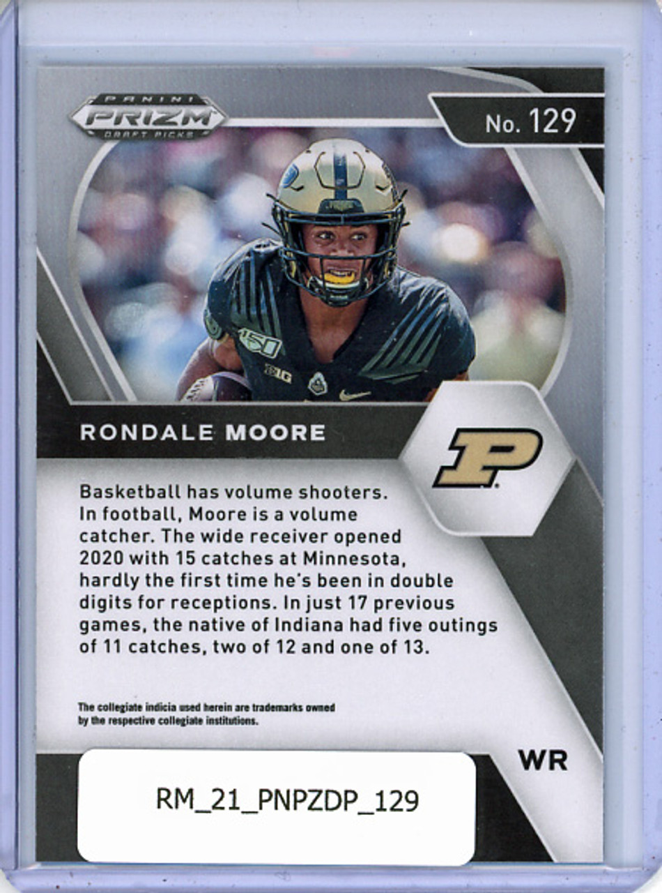 Rondale Moore 2021 Prizm Draft Picks #129