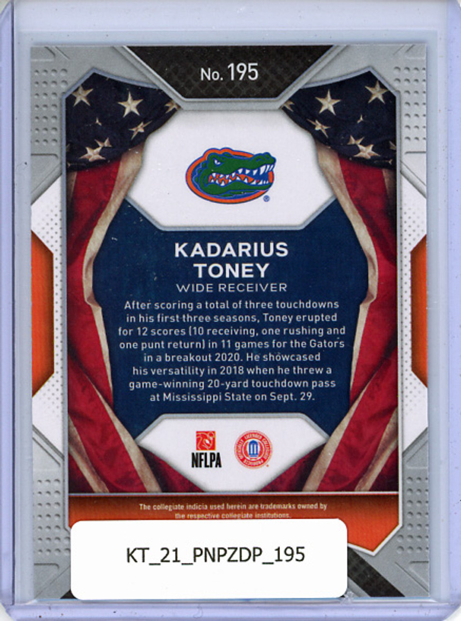 Kadarius Toney 2021 Prizm Draft Picks #195 All-Americans