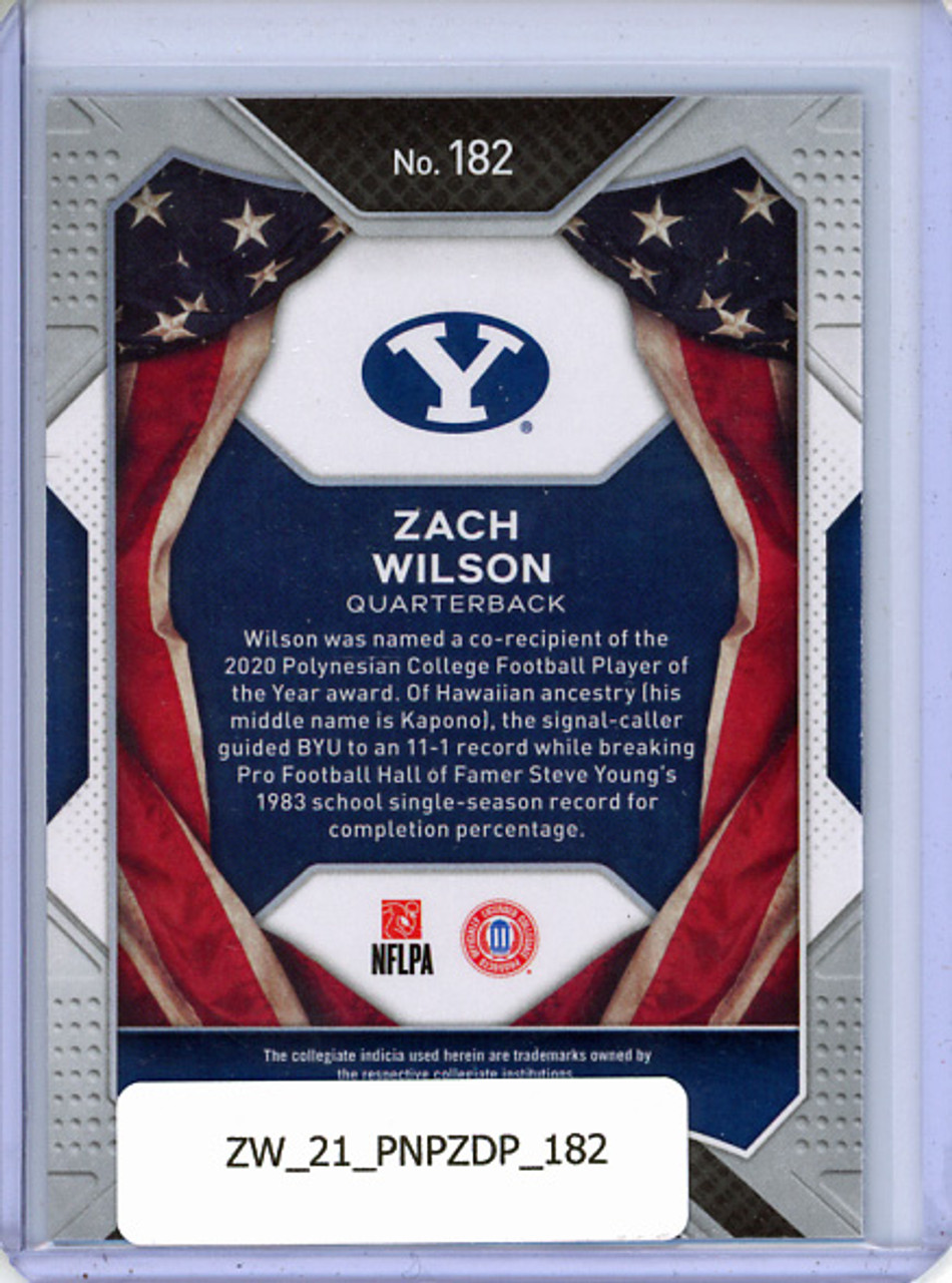 Zach Wilson 2021 Prizm Draft Picks #182 All-Americans