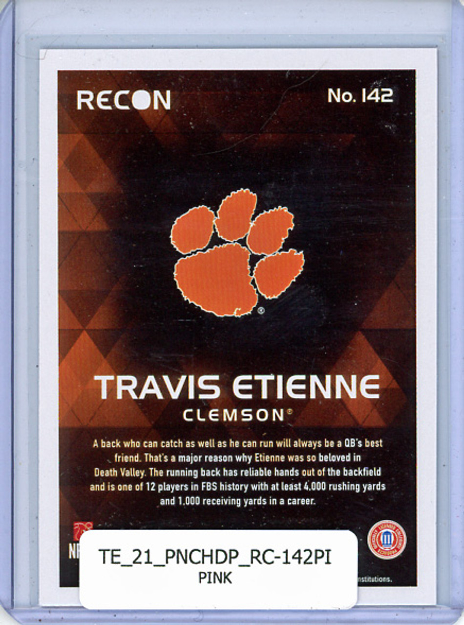 Travis Etienne 2021 Chronicles Draft Picks, Recon #142 Pink
