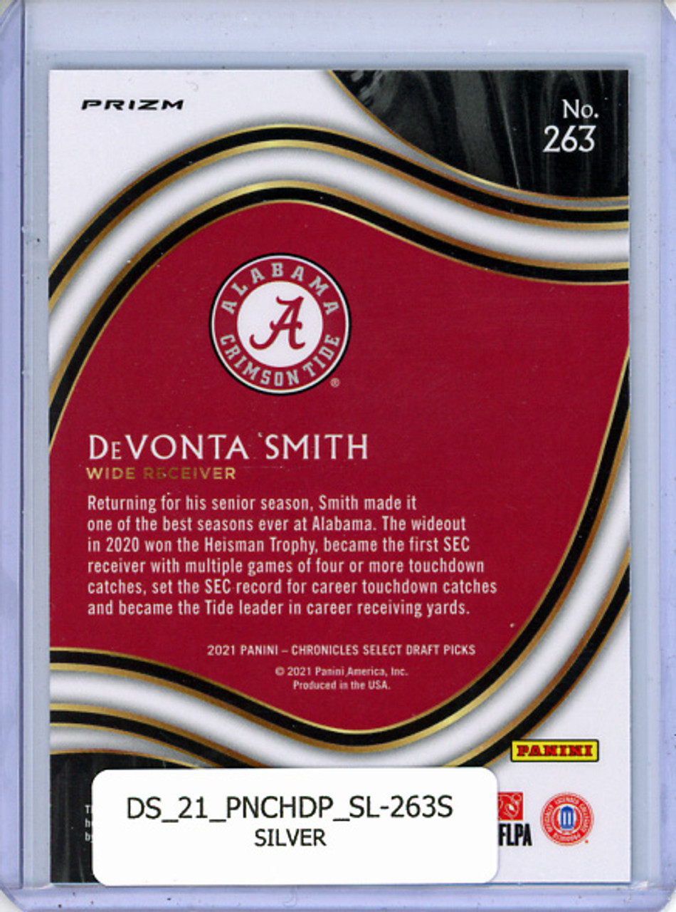 DeVonta Smith 2021 Chronicles Draft Picks, Select #263 Silver