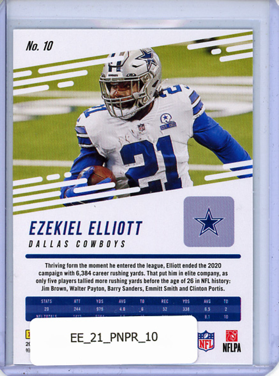 Ezekiel Elliott 2021 Prestige #10