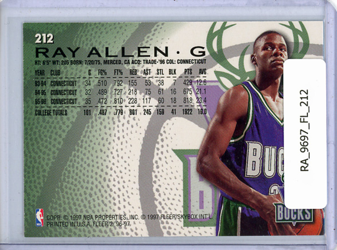 Ray Allen 1996-97 Fleer #212