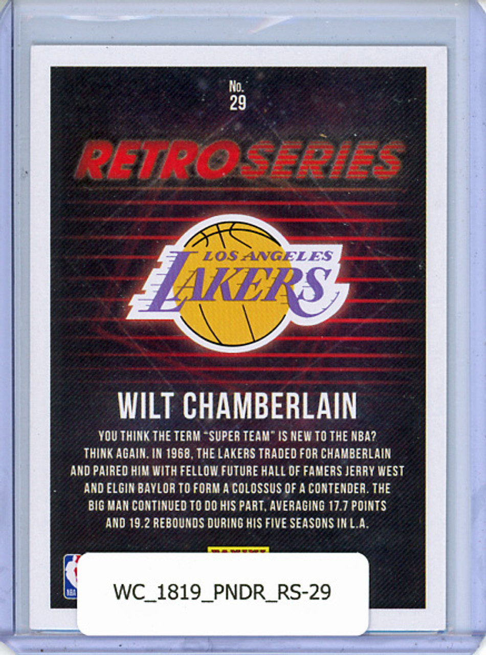 Wilt Chamberlain 2018-19 Donruss, Retro Series #29