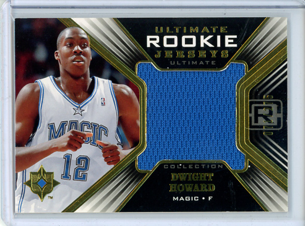Dwight Howard 2004-05 Ultimate Collection, Ultimate Rookie Jerseys #URJ-DH (#071/275)