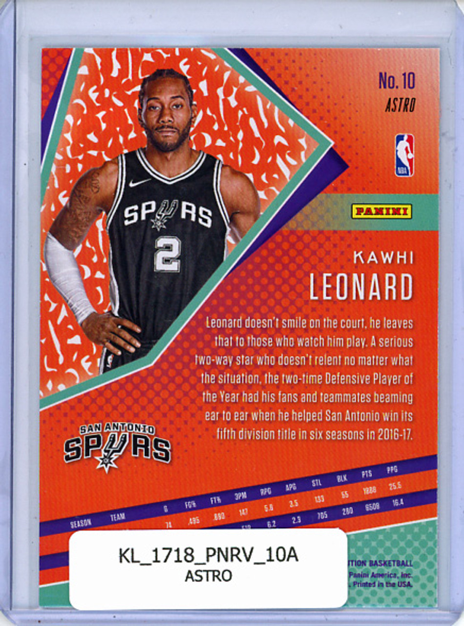 Kawhi Leonard 2017-18 Revolution #10 Astro