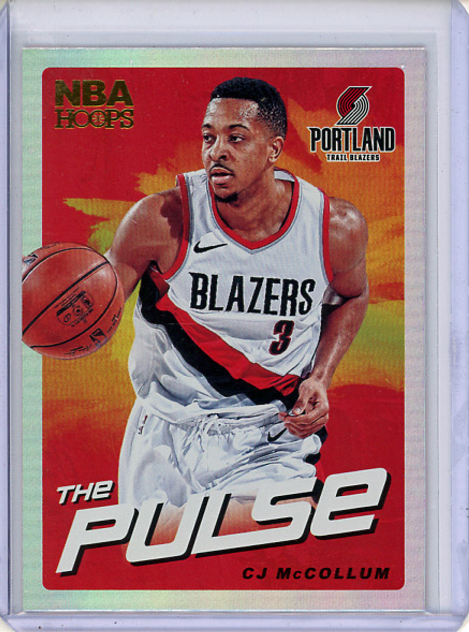 C.J. McCollum 2018-19 Hoops, The Pulse #TP-5 Holo