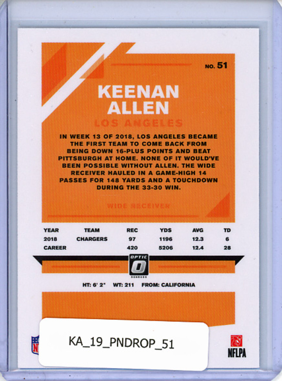 Keenan Allen 2019 Donruss Optic #51