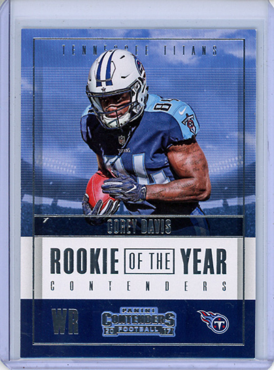 Corey Davis 2017 Contenders, Rookie of the Year Contenders #RY-22