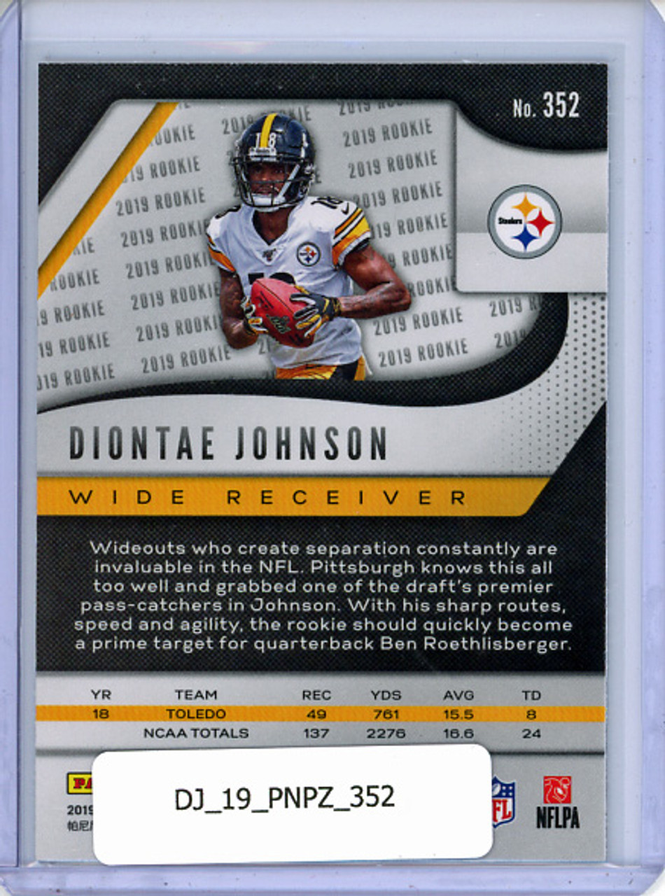 Diontae Johnson 2019 Prizm #352