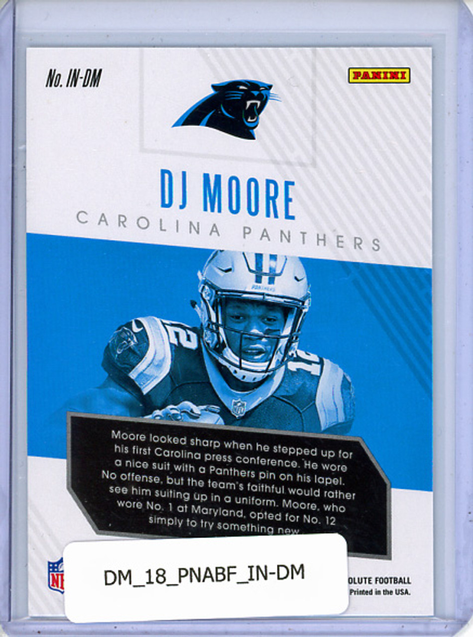 DJ Moore 2018 Absolute, Introductions #IN-DM