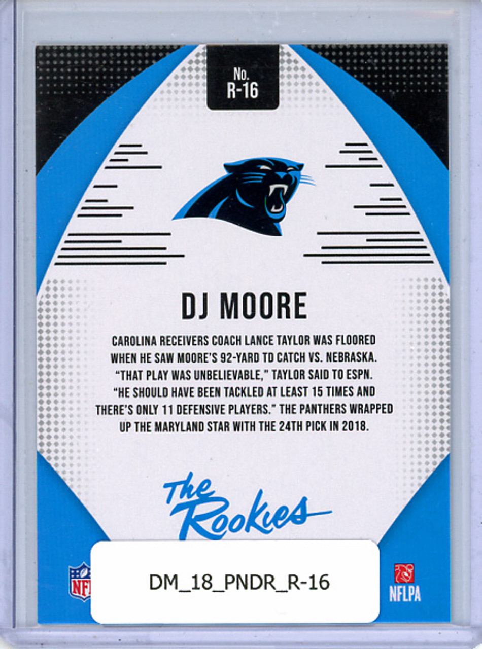 DJ Moore 2018 Donruss, The Rookies #R-16