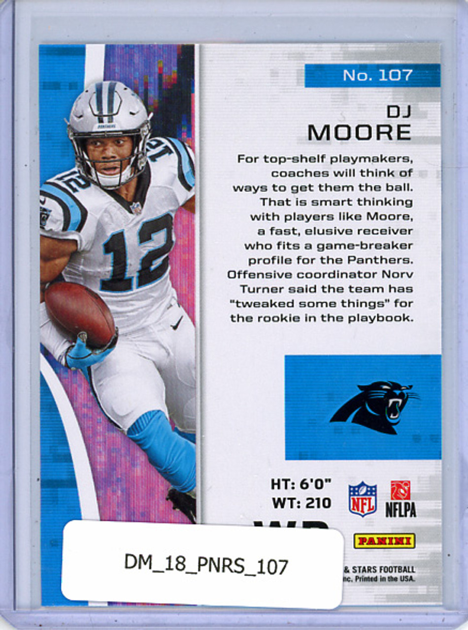 DJ Moore 2018 Rookies & Stars #107