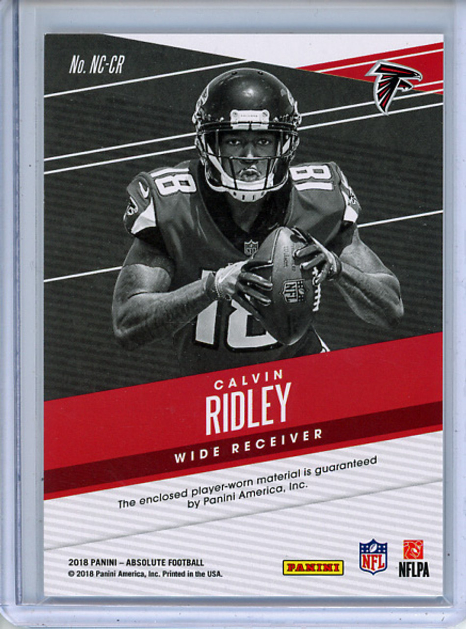 Calvin Ridley 2018 Absolute, Newcomers Jerseys #NC-CR (1)