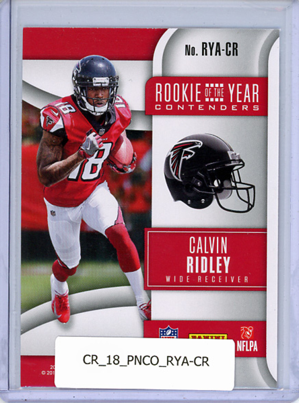 Calvin Ridley 2018 Contenders, Rookie of the Year Contenders #RYA-CR